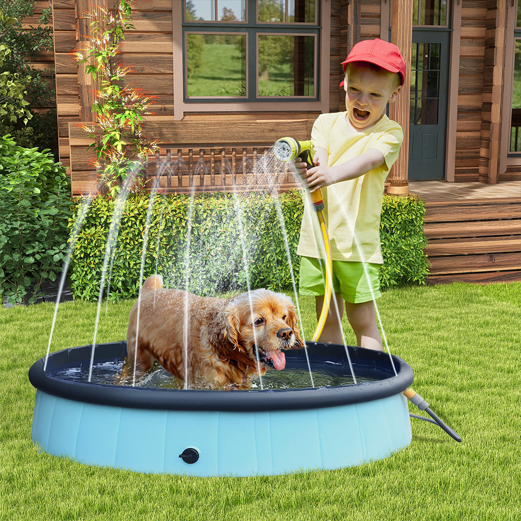 Pawz Folding Dog Swimming Pool-1910112250874695686