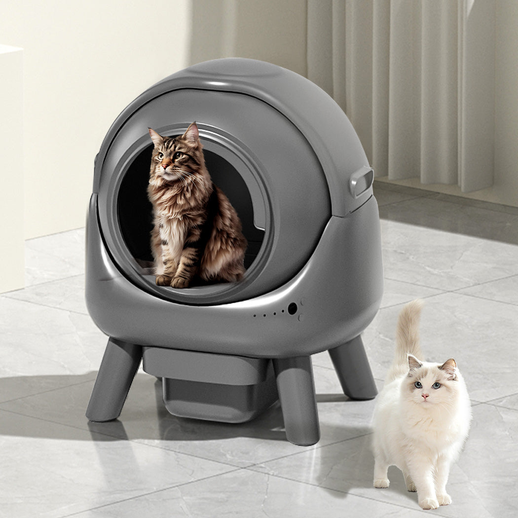 PaWz Smart Self Cleaning Cat Litter Box APP Control-1910112276032131079