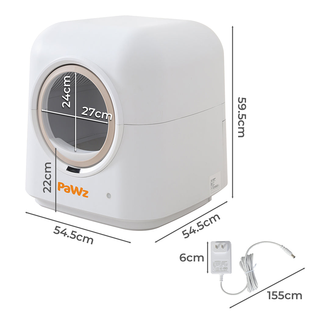PaWz Smart Cat Litter Box Automatic-1910112493909446658