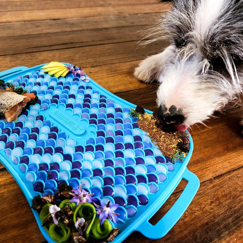 Marley Slowappy Reversible Lick Mat - Blue Lick Mat